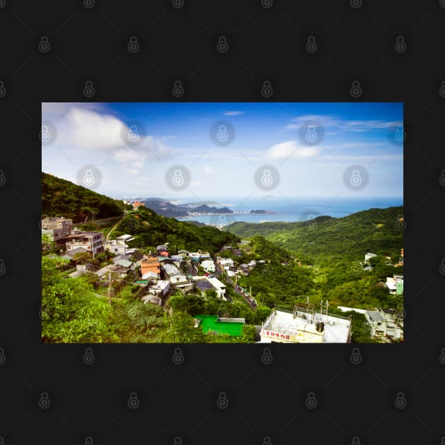 Unique landscape photography of Jiufen Old Street 九份老街 by AvonPerception