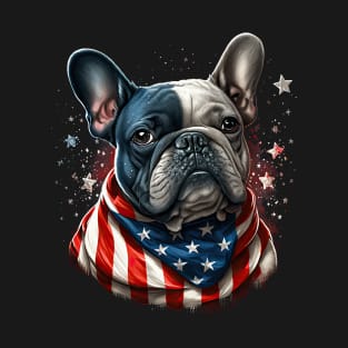 French Bulldog 4th of July T-Shirt