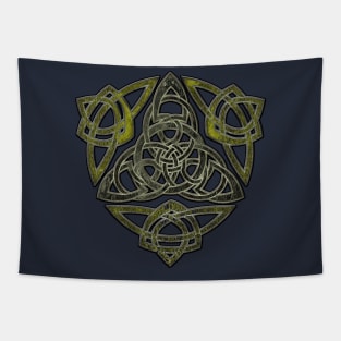 Moon Trinity Knot Tapestry