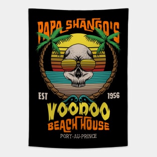 Papa Shango's Voodoo Beach House Tapestry