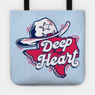 Deep in the Heart of Texas // Vintage Texas Cartoon Tote