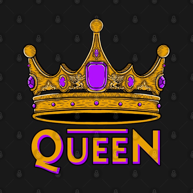 QUEEN CROWN by DMD Art Studio