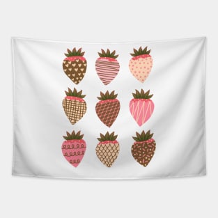 Chocolate Covered Strawberries Tapestry