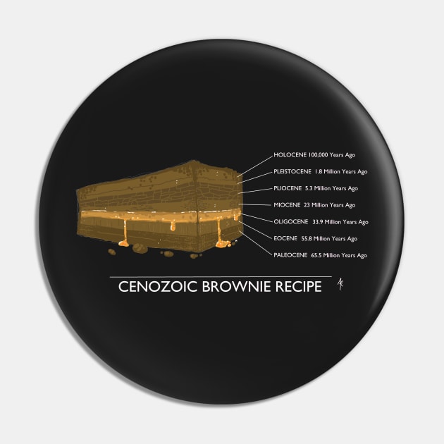 Cenozoic Brownie Recipe Pin by ArtEnceladus