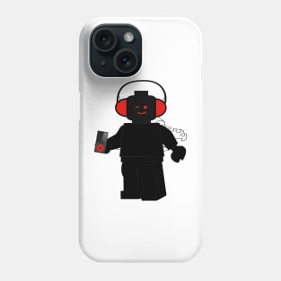 Minifig with Headphones & iPod Phone Case