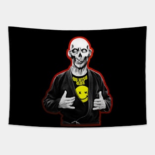 Zombie Jiu Jitsu 4 Life Tapestry