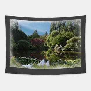 The Pond In Watercolor Tapestry