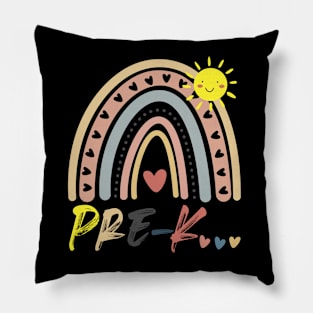 Pre-K Back To School Boys & Girls Pre-Kindergarten Student Teacher Pillow