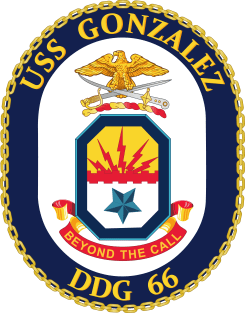 USS Gonzalez (DDG 66) wo Txt Magnet