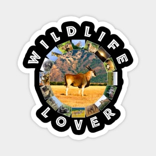 Wildlife Lover Eland Mountain Magnet