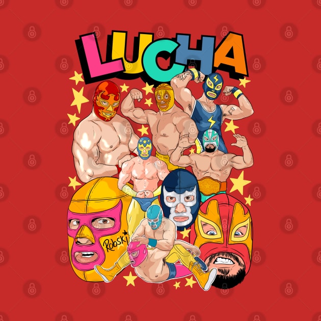 MUCHA LUCHA by RobskiArt