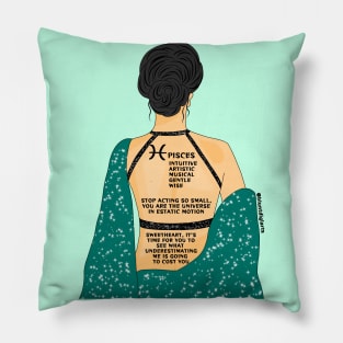 Pisces zodiac Pillow