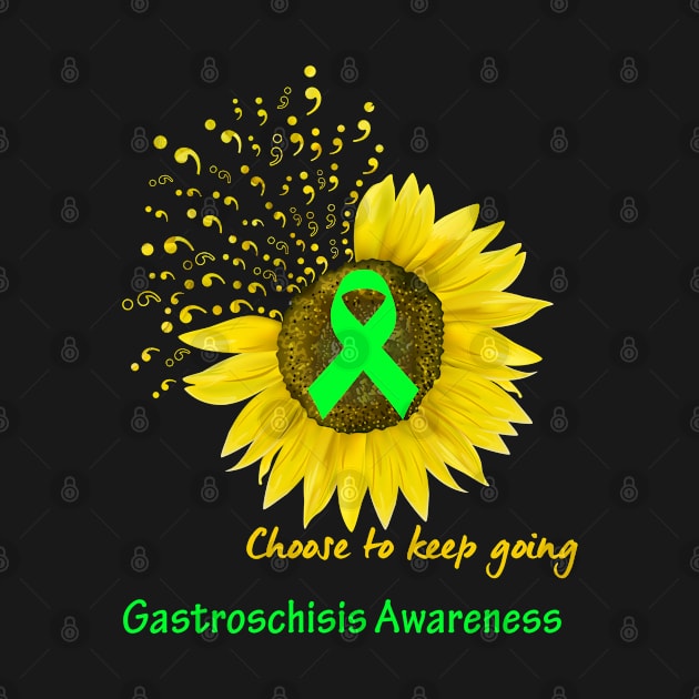 Choose To Keep Going Gastroschisis Support Gastroschisis Awareness Gifts by ThePassion99