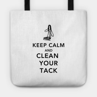 Keep Calm and Clean Your Tack Tote