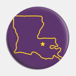 Louisiana Pin