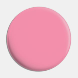 Solid watermelon Light Pink Monochrome Minimal Design Pin