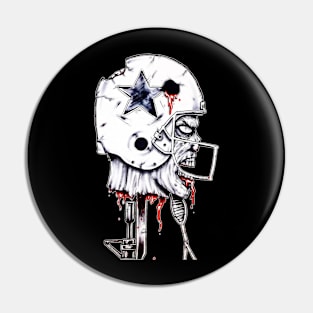 cowboy zombie Pin