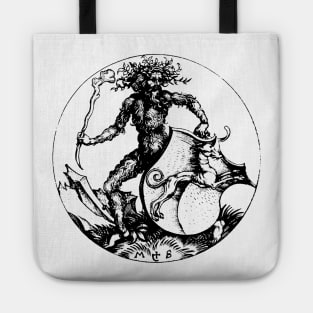 Renaissance Green Man or Wild Man Tote