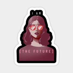I Am the Future - Strong Woman Magnet