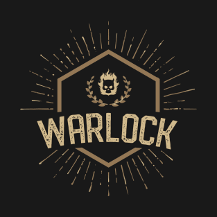 Warlock Character Class Tabletop Roleplaying RPG Gaming Addict T-Shirt