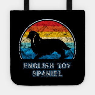 English Toy Spaniel Vintage Design Dog Tote