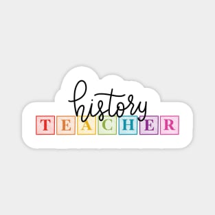 history teacher Magnet