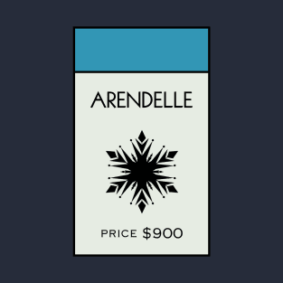 Arendelle Location Card T-Shirt