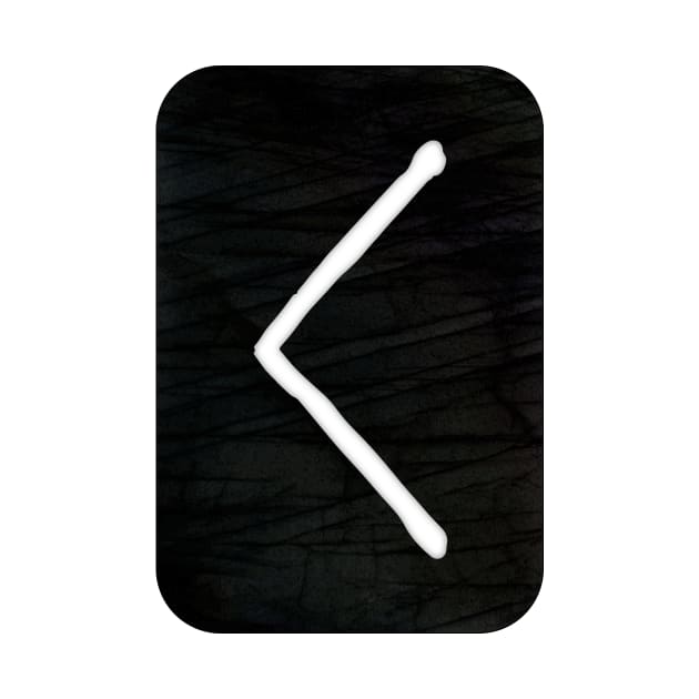 Kenaz | Elder Futhark Runes by wildtribe