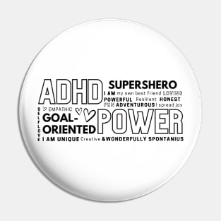 ADHD is my superpower Pin