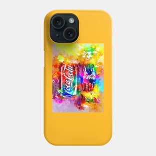 Splash of Colors Coke Phone Case