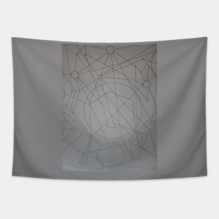 Circular Triangles Tapestry