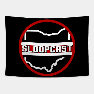 SloopCast Circle Logo Tapestry