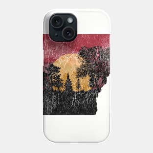 Arkansas Sunset (distressed) Phone Case