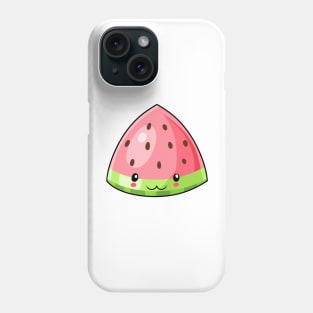 Kawaii watermelon fruit Phone Case