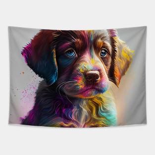 Puppy Tapestry