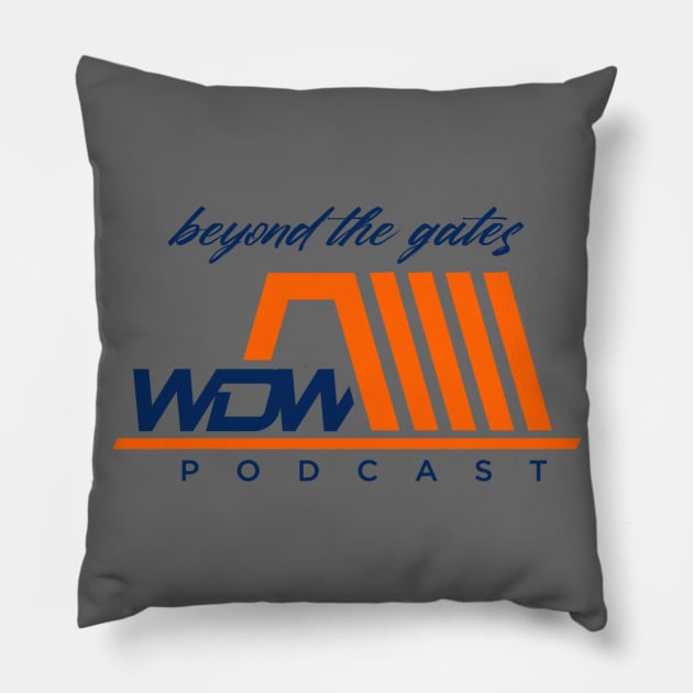 WDW Beyond the Gates Pillow by wdwbtg