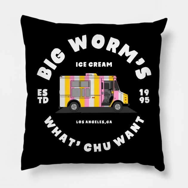 big worm's Pillow by small alley co