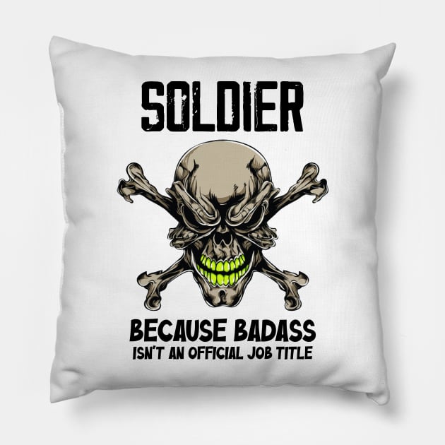 Badass Quote Pillow by zeedot