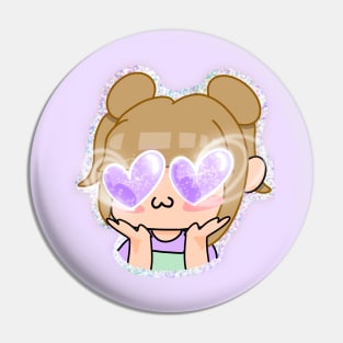 HeartEyes Pin