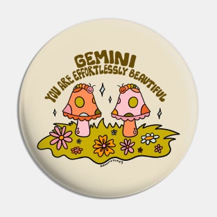 Gemini Caterpillar Pin