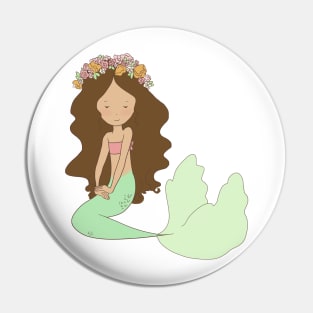 Mermaid Island Princess Pin