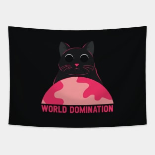 Cat World Domination | Cat Rule The World | Vote For Cats To Rule The World | Silly cat Tapestry