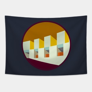 Modernist Architecture Tapestry