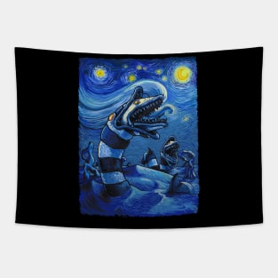 Starry Saturn Tapestry