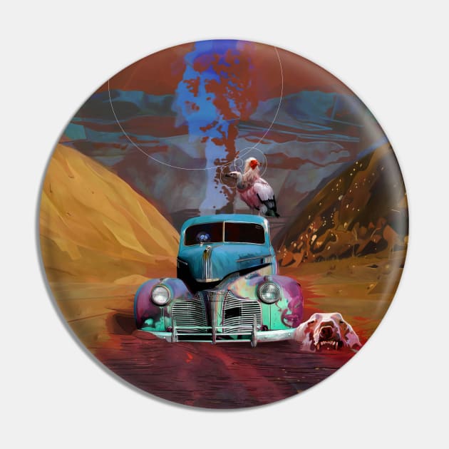 Vivid Wasteland Pin by Dream Frames Art