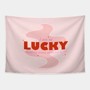 Lucky Girl Syndrome Tapestry