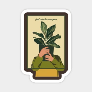 Plant Collectors Anonymous Magnet