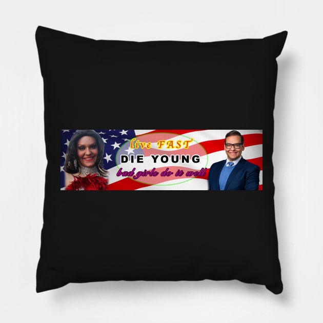 senator kitara baddie b Pillow by imovrhere