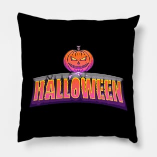 party on halloween Pillow