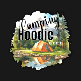 Camping Hoodie T-Shirt